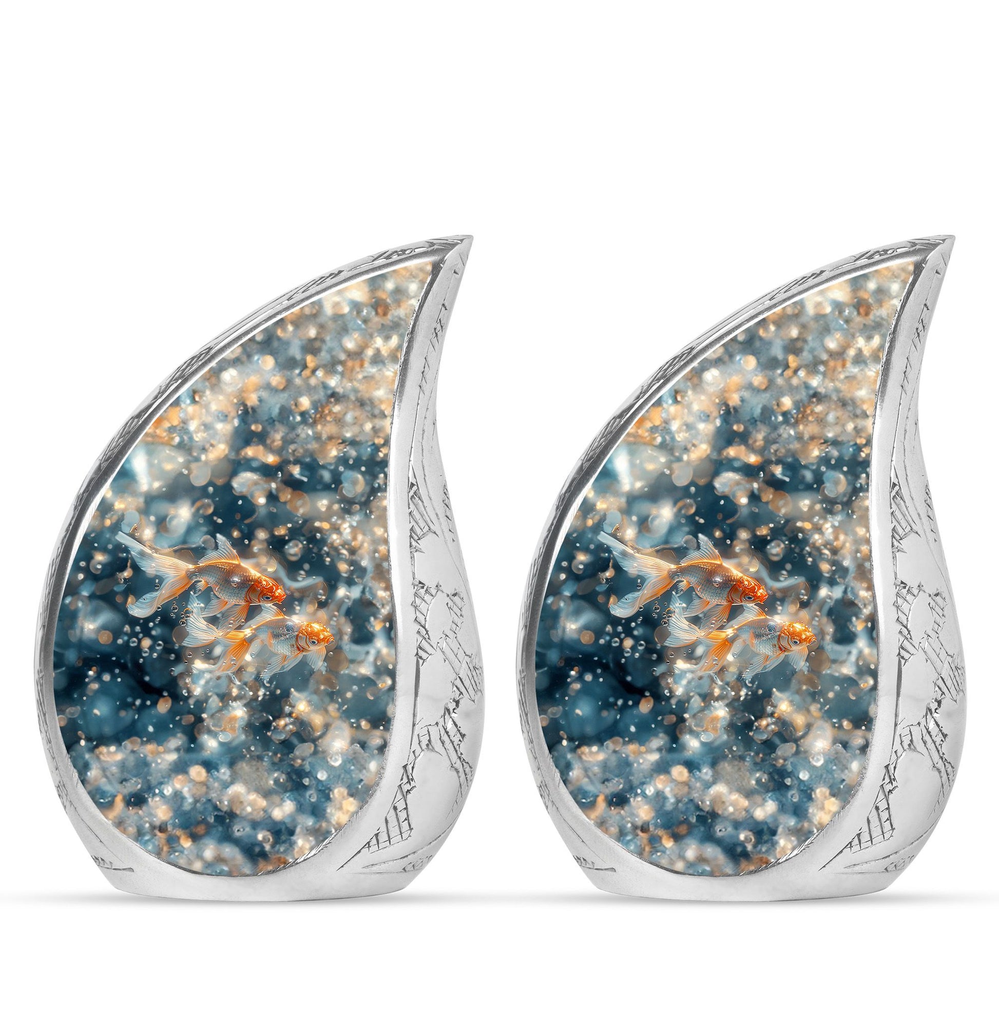 Fish Theme 3 Inch Keepsake Pack of 2