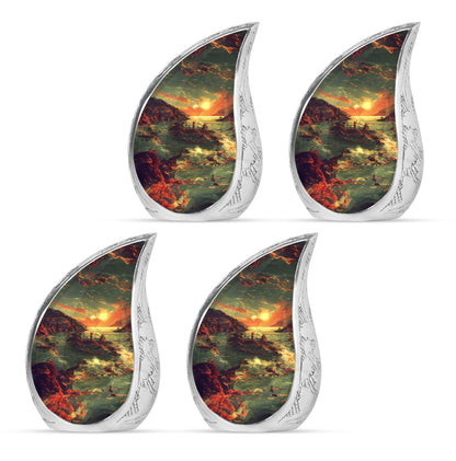 Fishing Theme 3 Inch Keepsake Pack of 4
