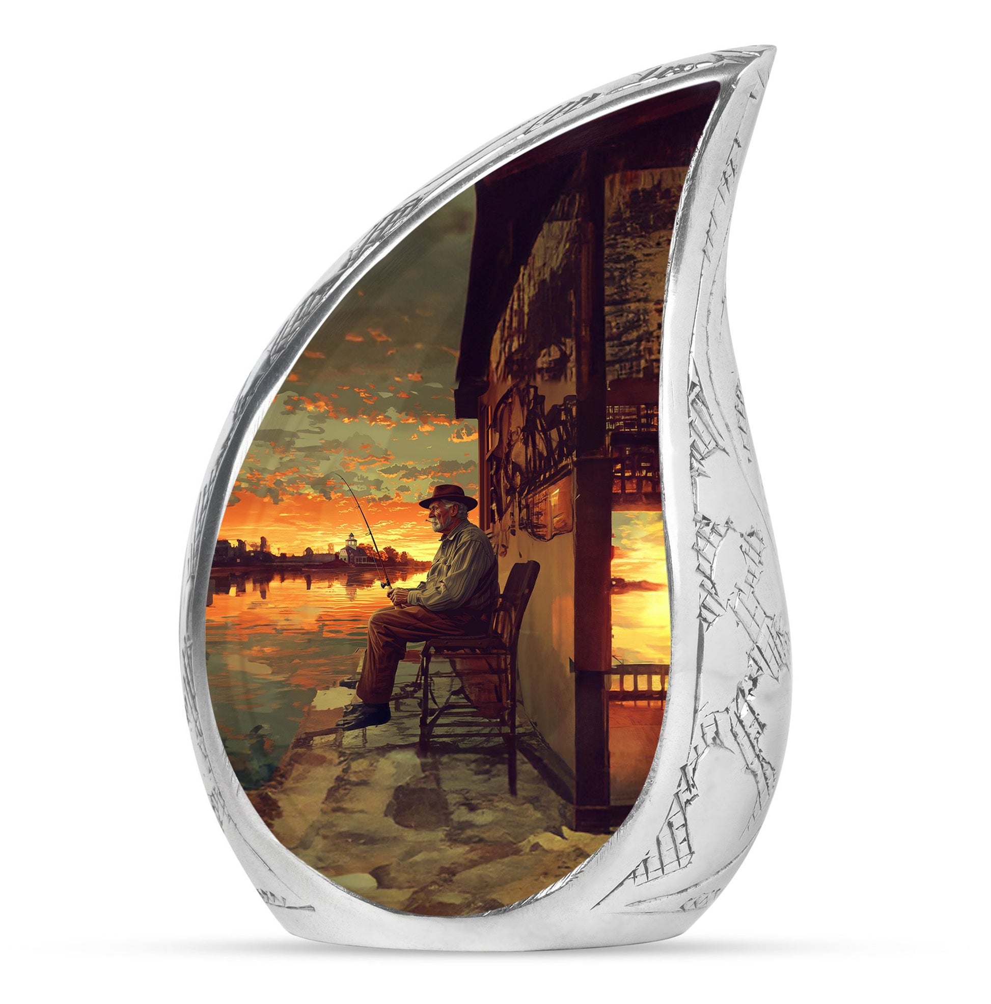 Fishing Theme 3 Inch Keepsake