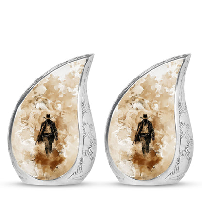 Cowboy Theme 3 Inch Keepsake Pack of 2