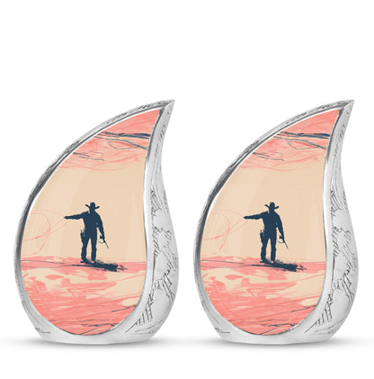 Cowboy Theme 3 Inch Keepsake Pack of 2