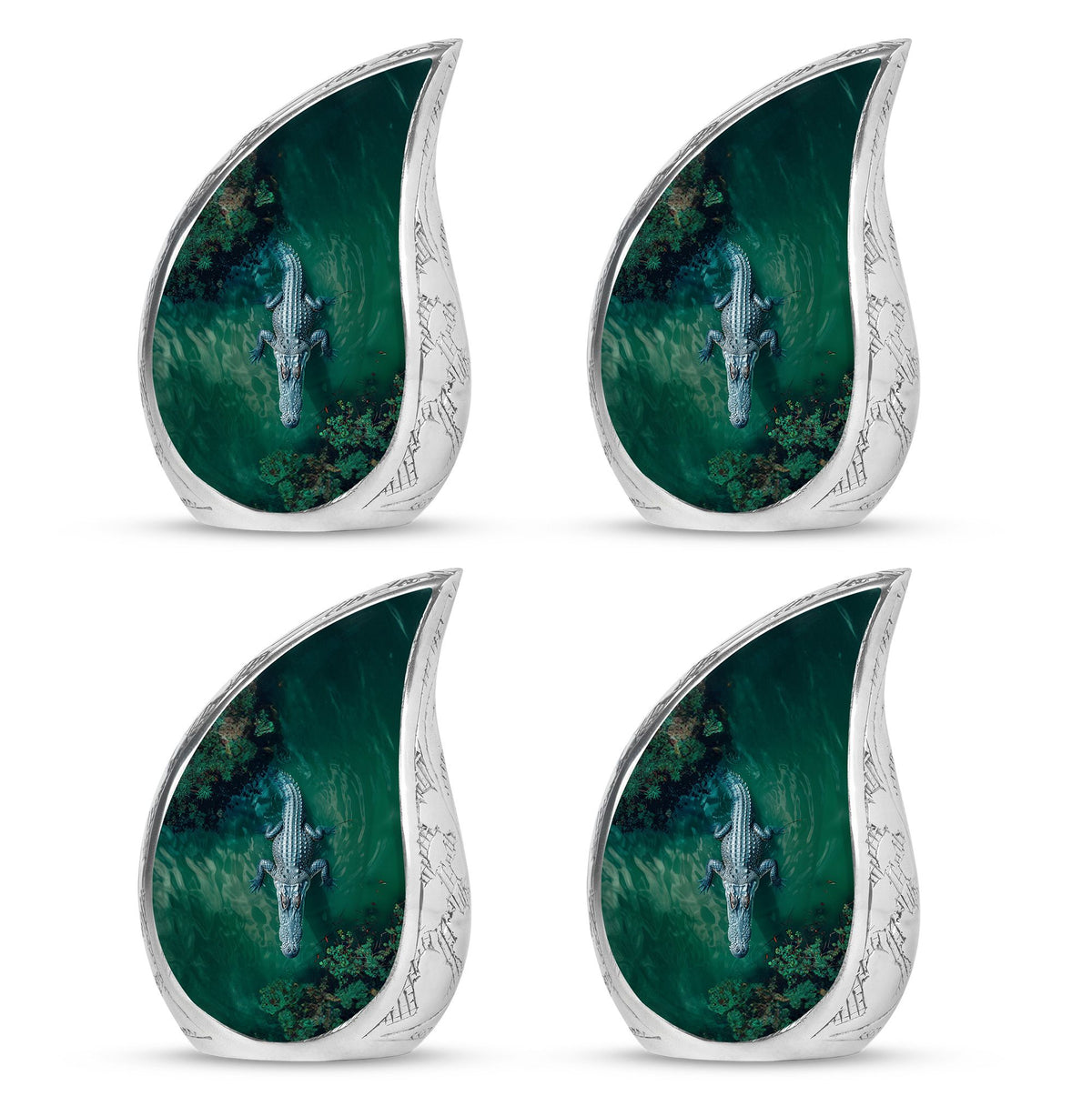 Alligator Theme 3 Inch Keepsake Pack of 4