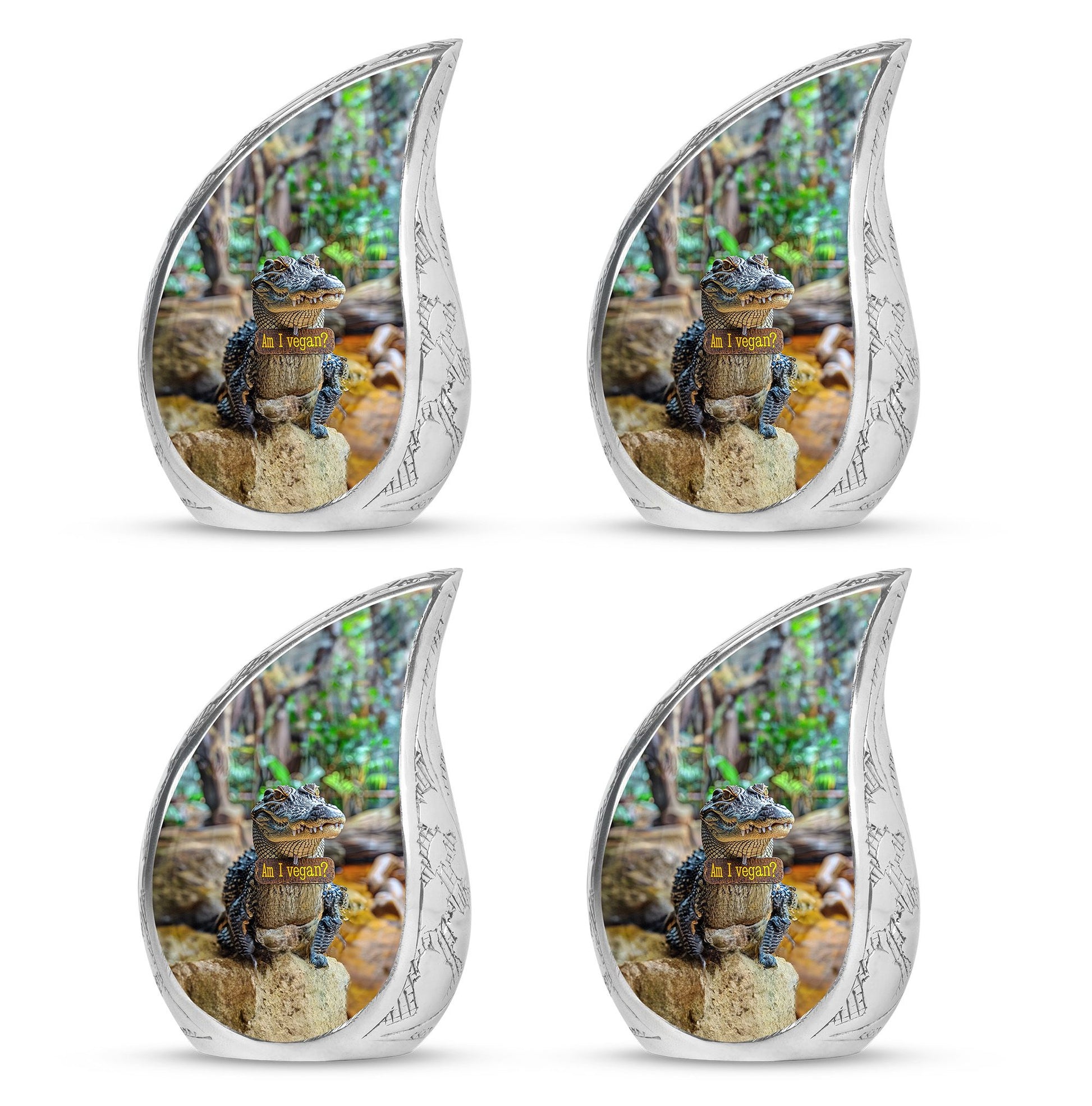 Alligator Theme 3 Inch Keepsake Pack of 4