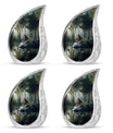 Cardinal Bird Theme 3 Inch Keepsake Pack of 4