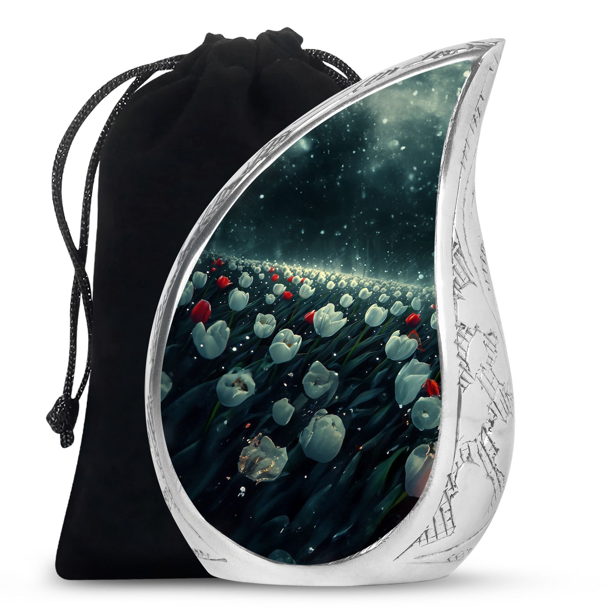 Tulip Theme Large Urn 10 Inch