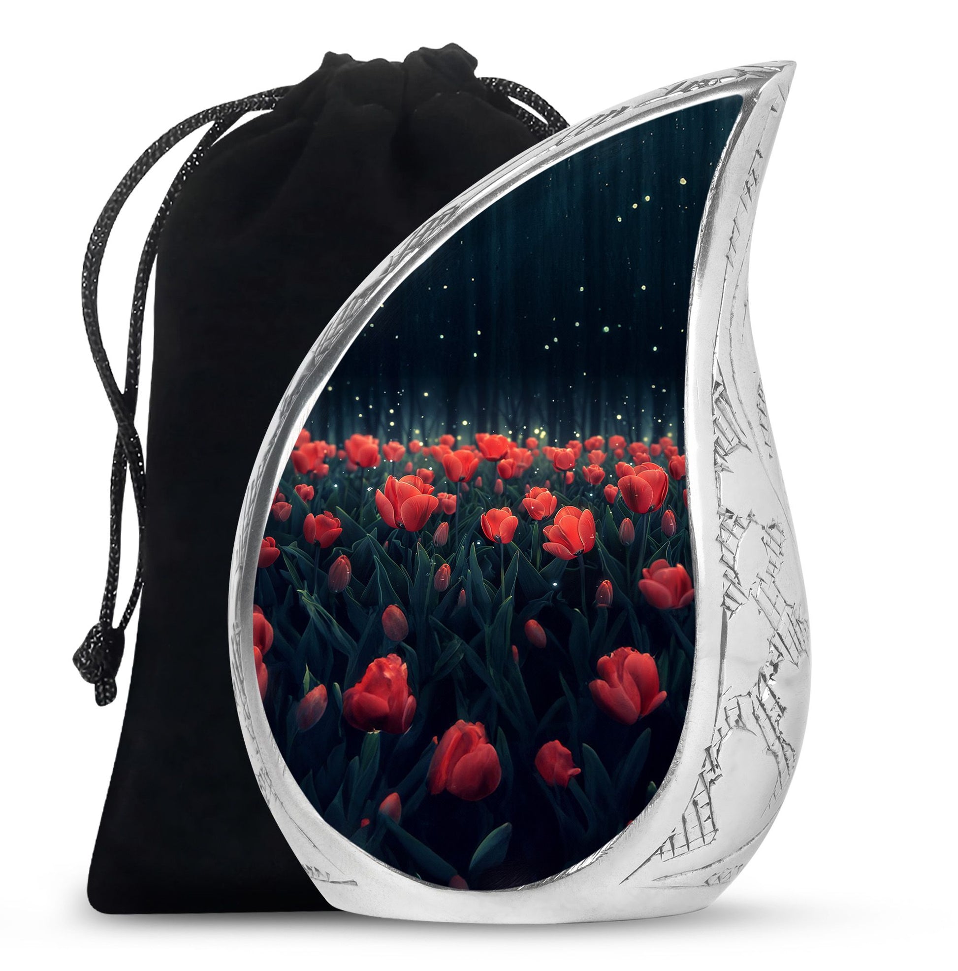 Tulip Theme Large Urn 10 Inch