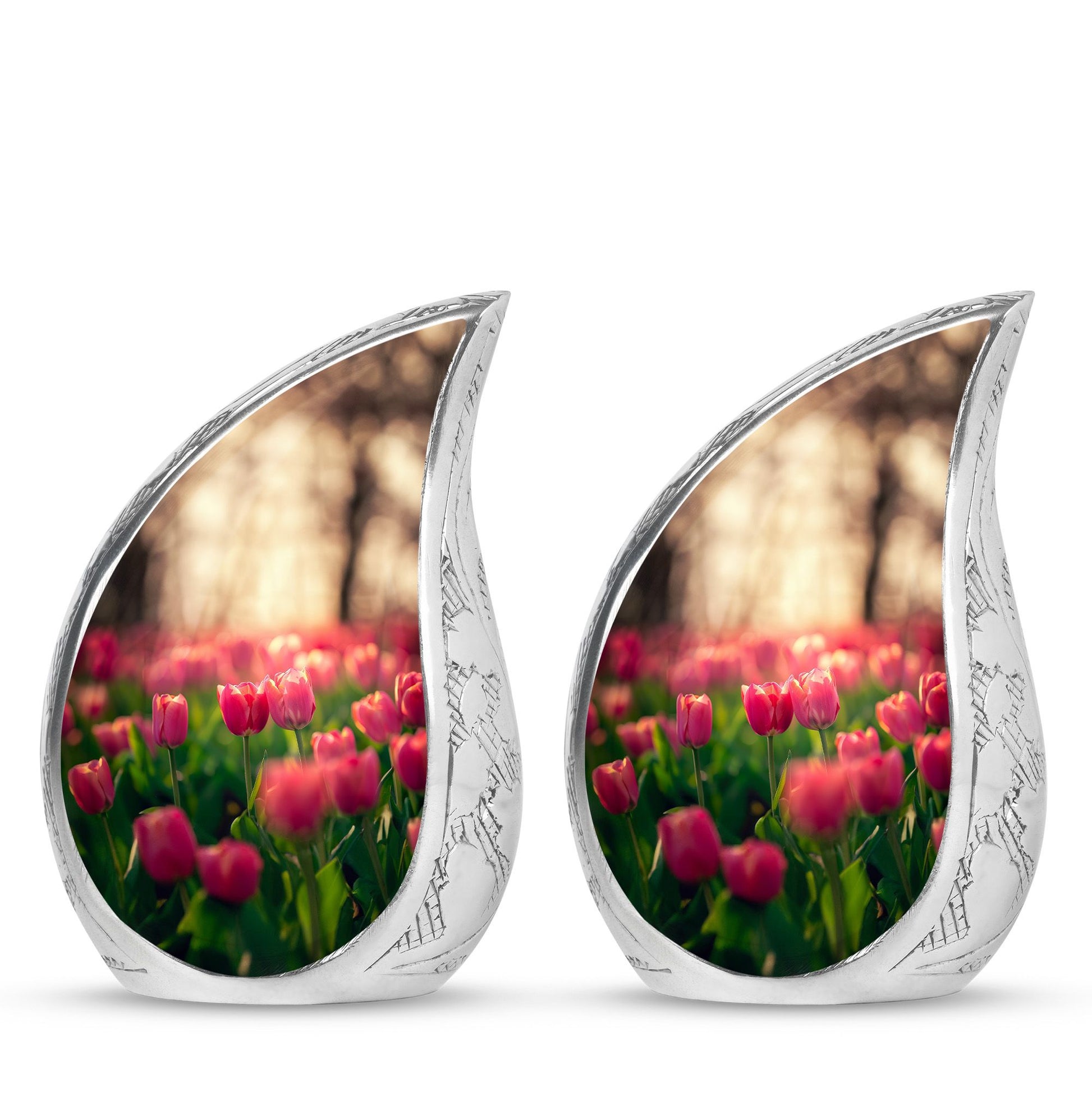 Tulip Theme 3 Inch Keepsake Pack of 2