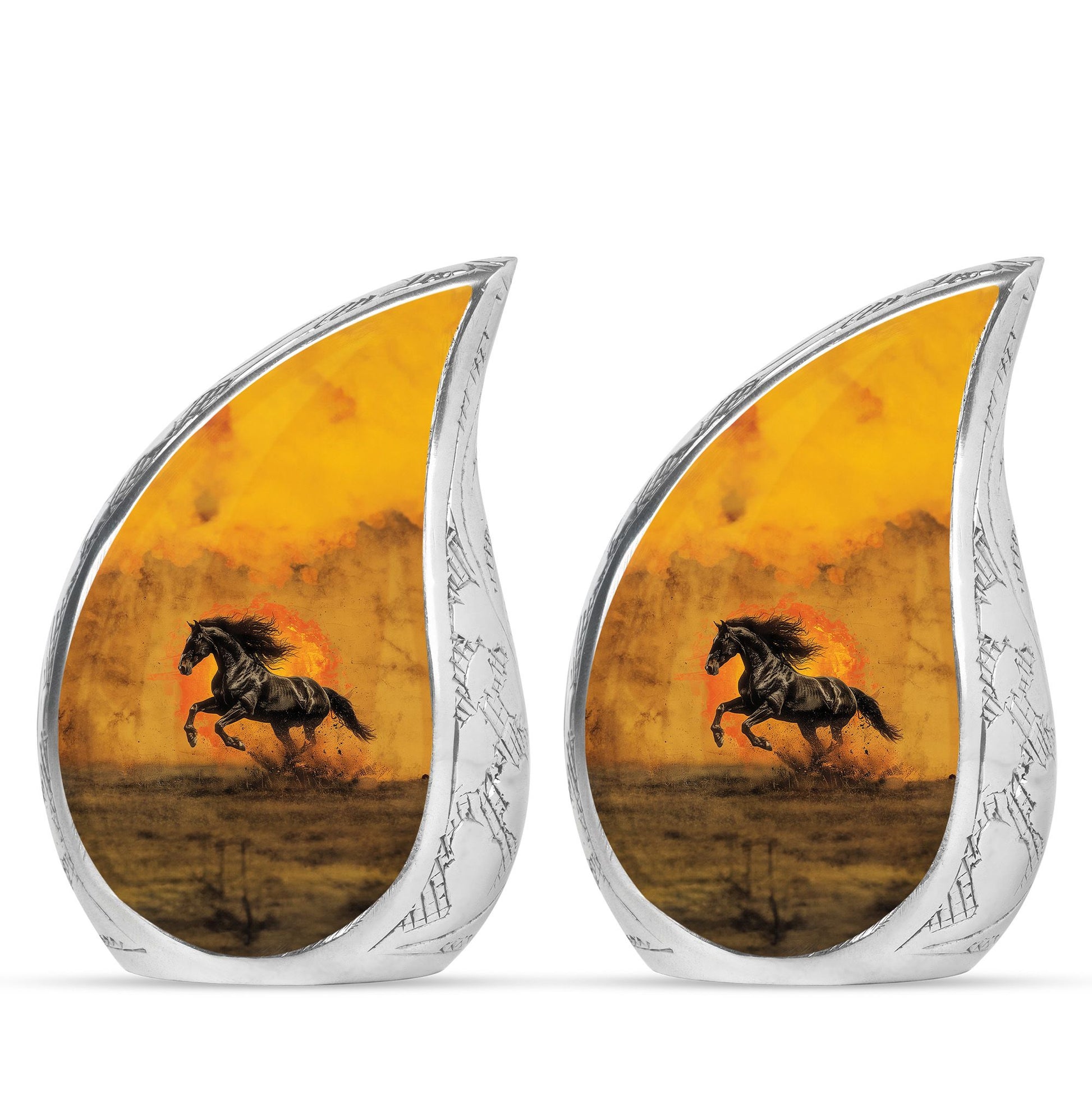 Horse Theme 3 Inch Keepsake Pack of 2