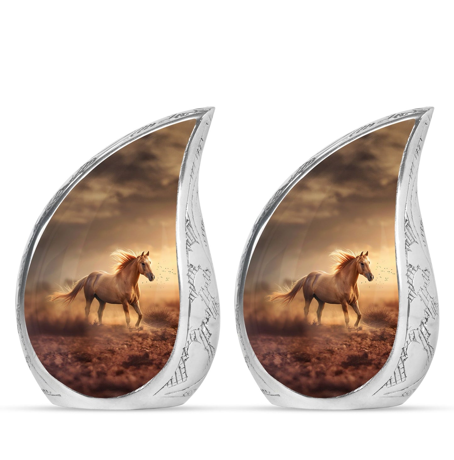 Horse Theme 3 Inch Keepsake Pack of 2