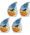 Horse Theme 3 Inch Keepsake Pack of 4