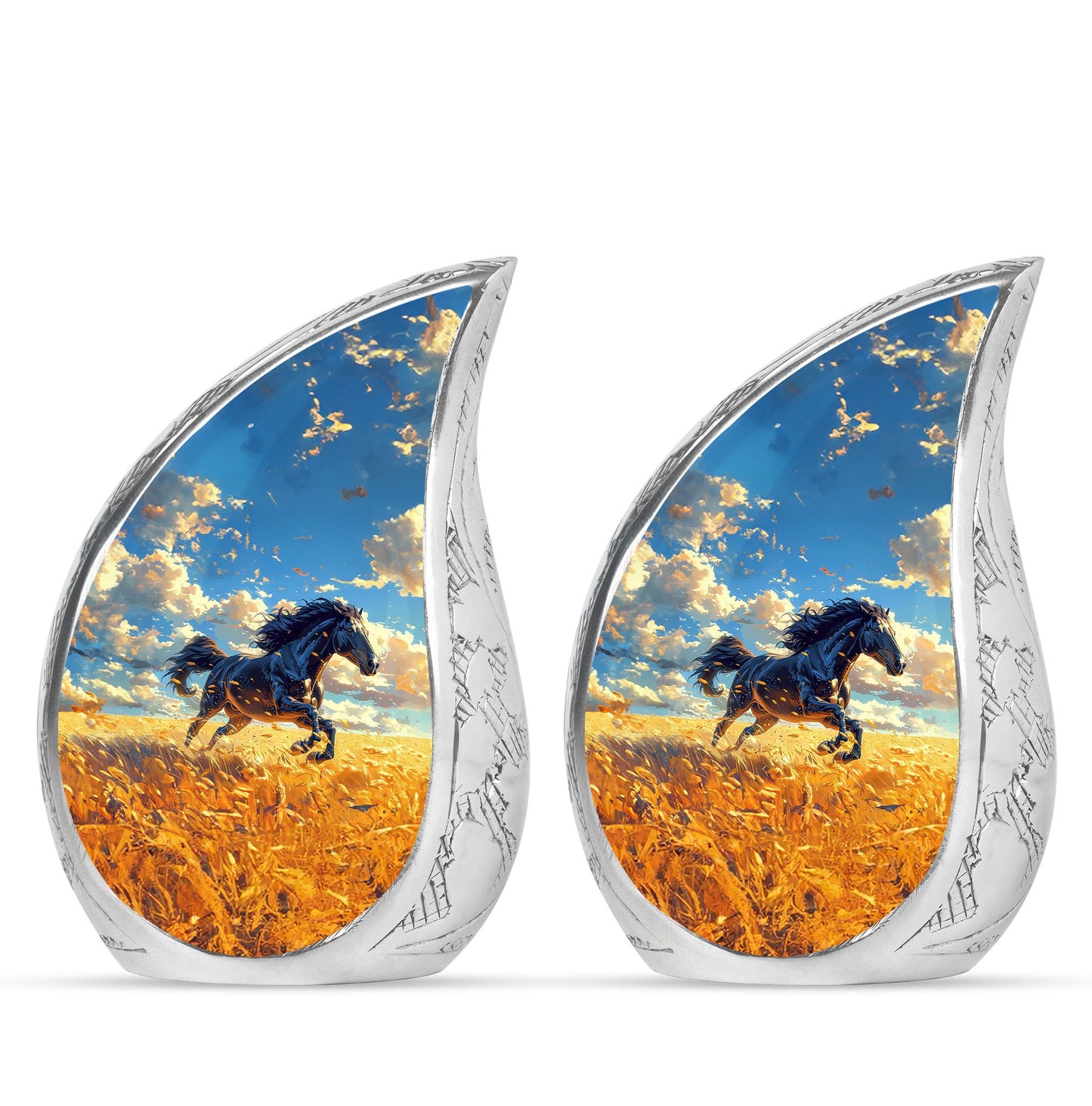 Horse Theme 3 Inch Keepsake Pack of 2