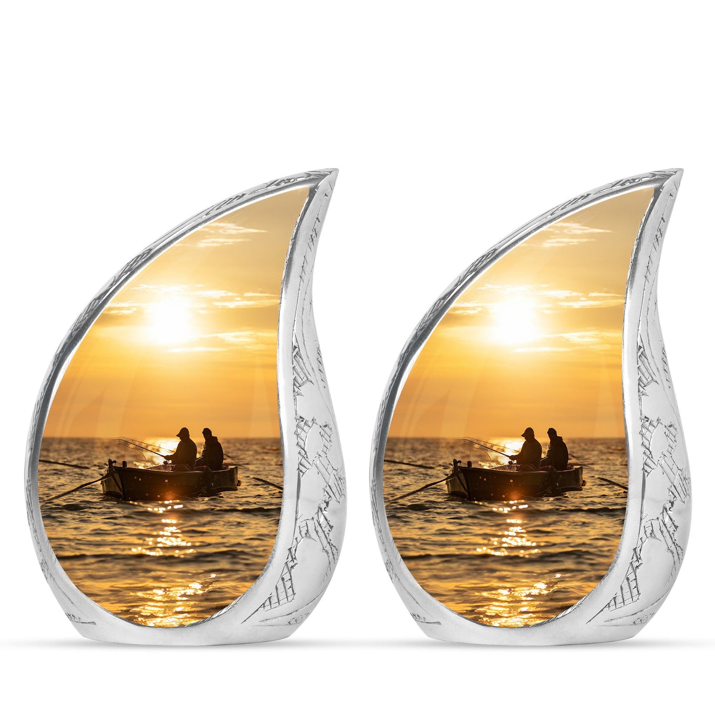 Fishing Theme 3 Inch Keepsake Pack of 2