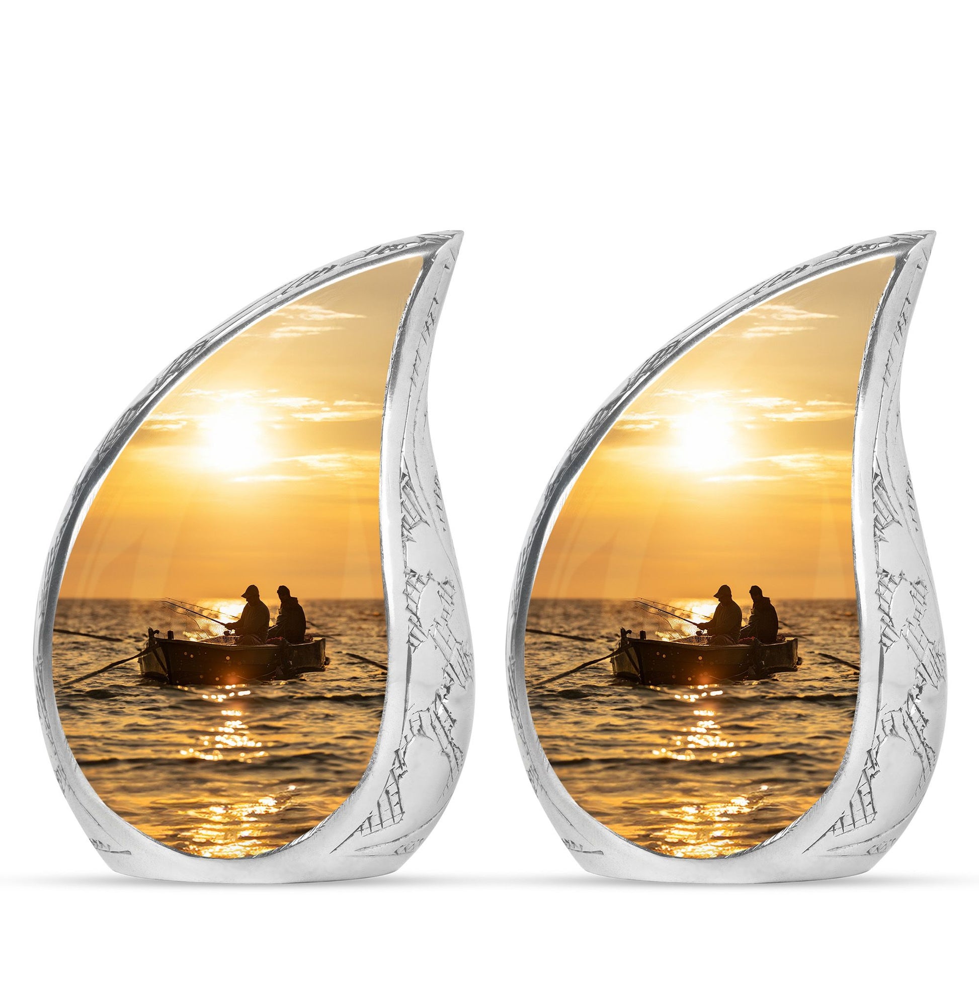 Fishing Theme 3 Inch Keepsake Pack of 2