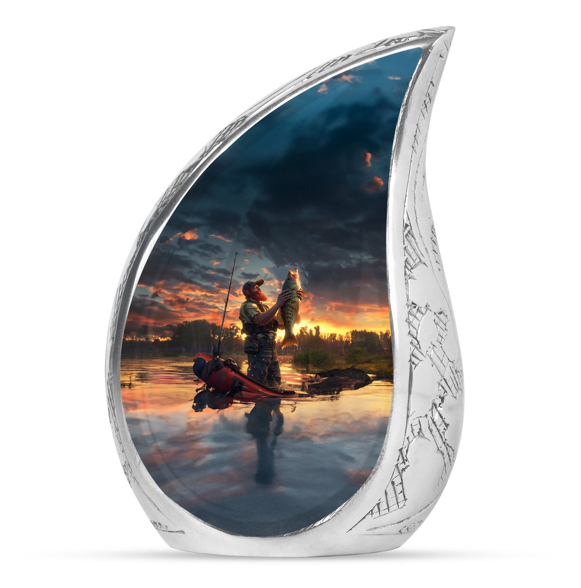 Fishing Theme 3 Inch Keepsake