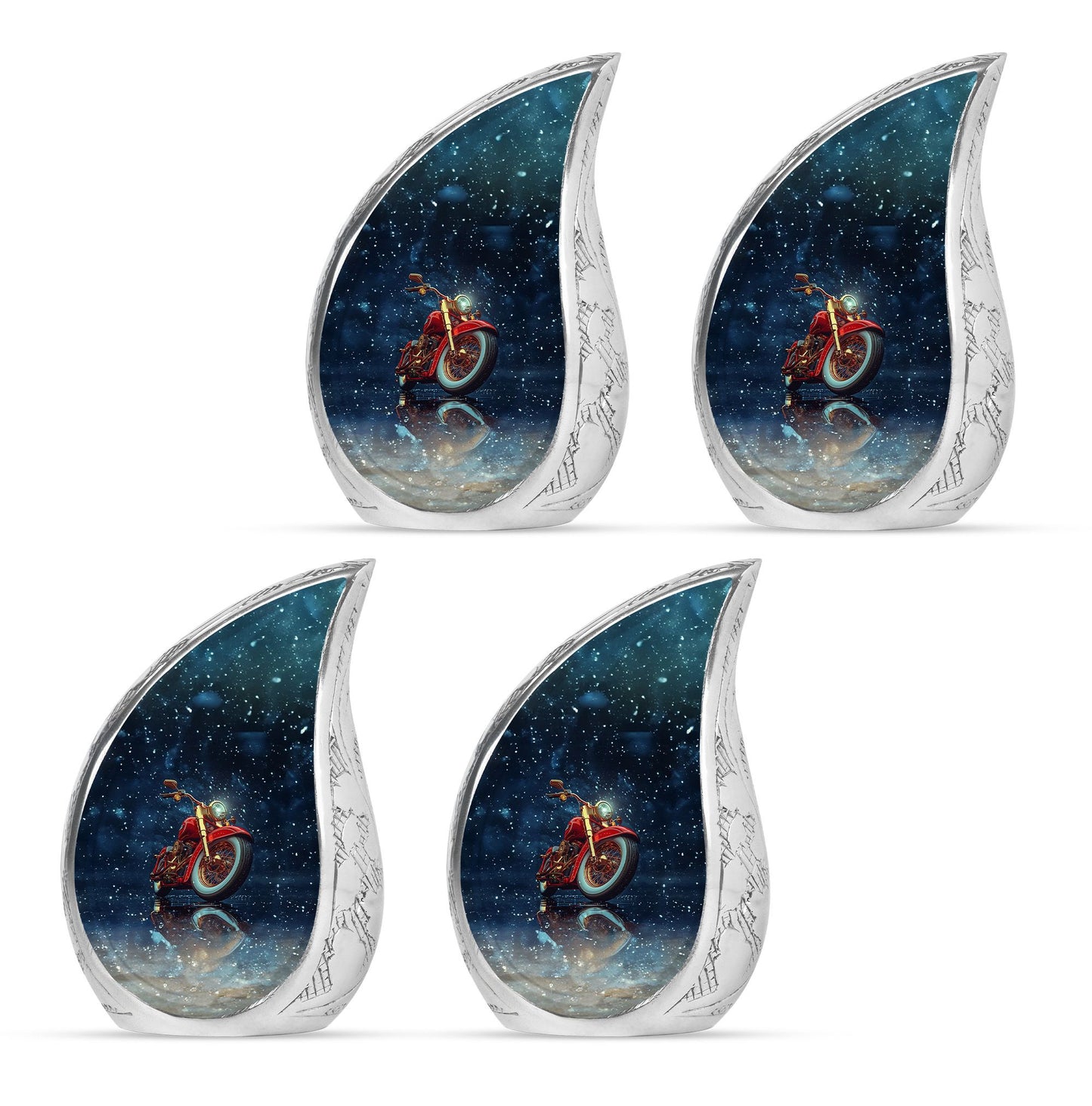 Fishing Theme 3 Inch Keepsake Pack of 4