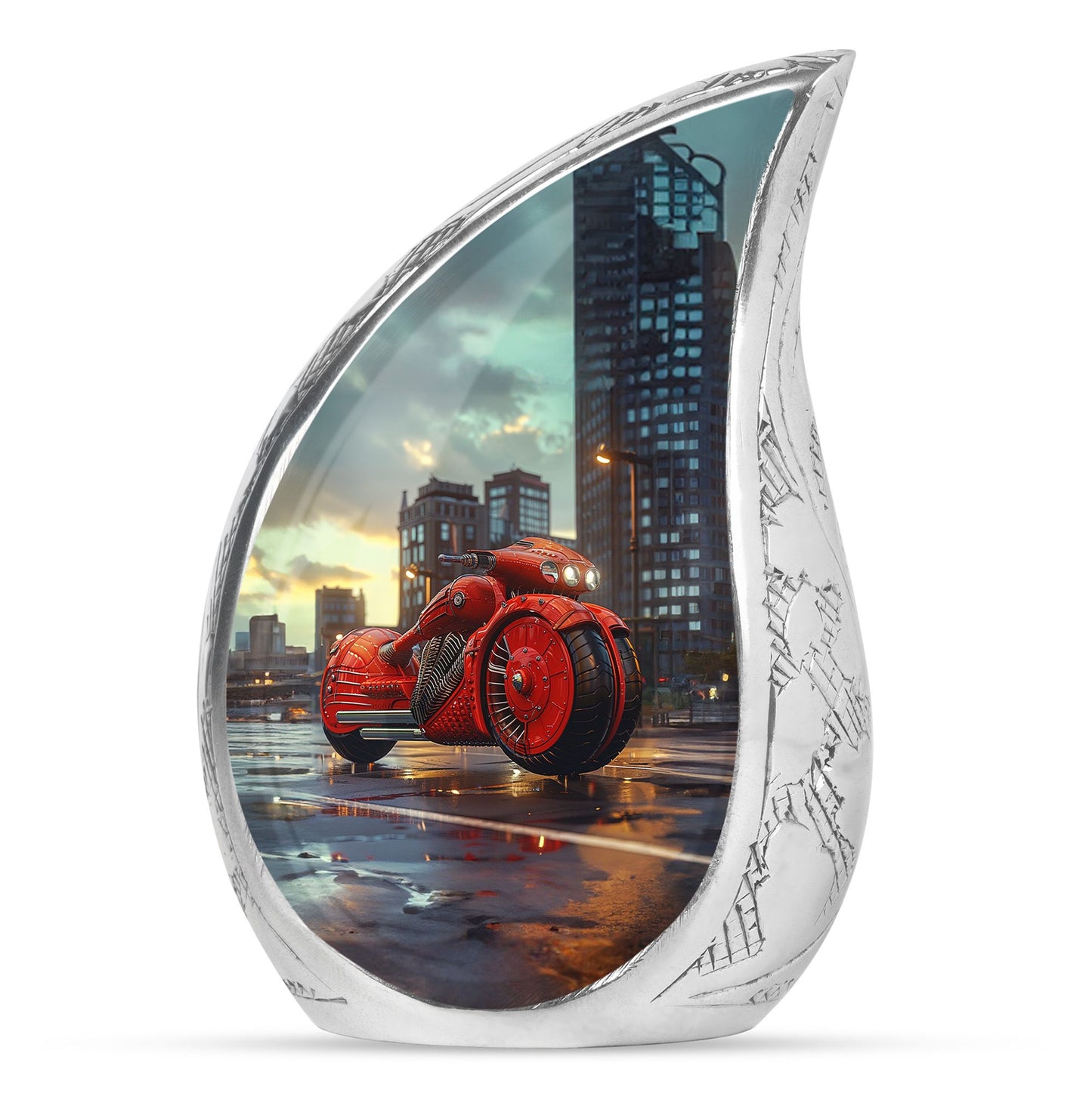 Motorcycle Theme 3 Inch Keepsake