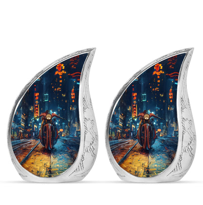 Motorcycle Theme 3 Inch Keepsake Pack of 2