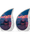 Motorcycle Theme 3 Inch Keepsake Pack of 2