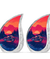 Motorcycle Theme 3 Inch Keepsake Pack of 2