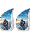 Motorcycle Theme 3 Inch Keepsake Pack of 2