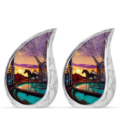 Horse Theme 3 Inch Keepsake Pack of 2