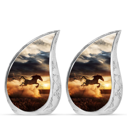 Horse Theme 3 Inch Keepsake Pack of 2