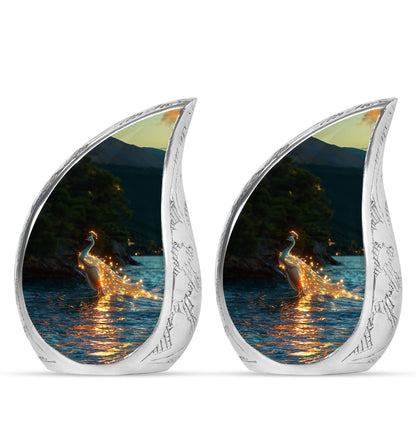 Peacock Theme 3 Inch Keepsake Pack of 2