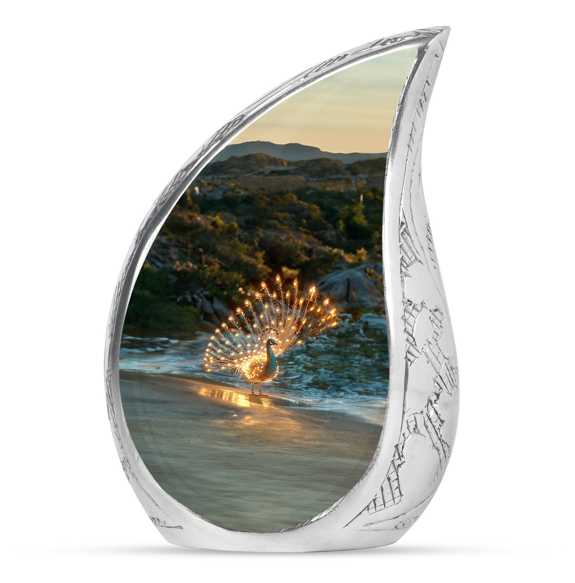 Peacock Theme 3 Inch Keepsake