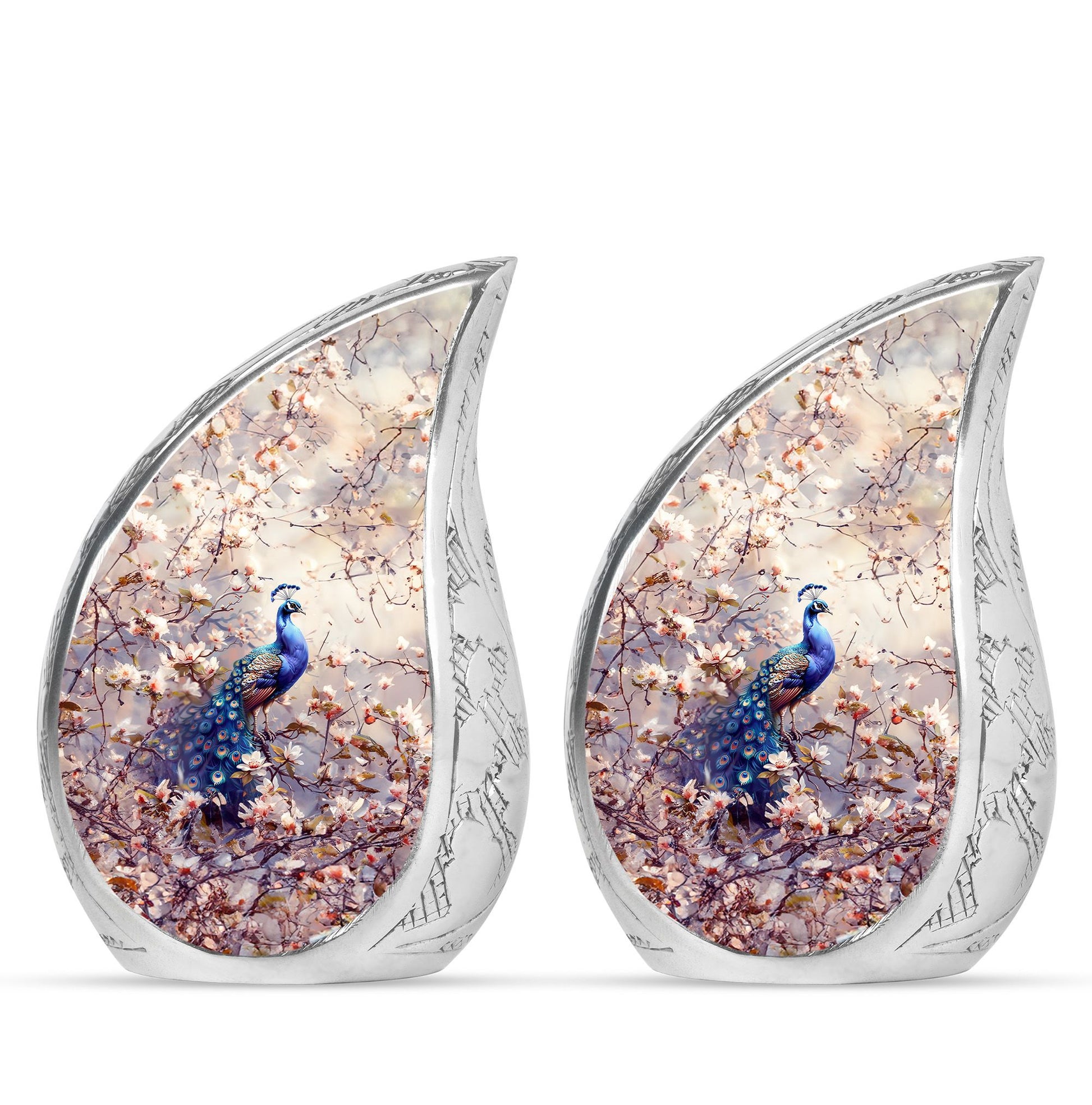 Peacock Theme 3 Inch Keepsake Pack of 2