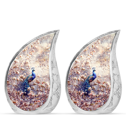 Peacock Theme 3 Inch Keepsake Pack of 2
