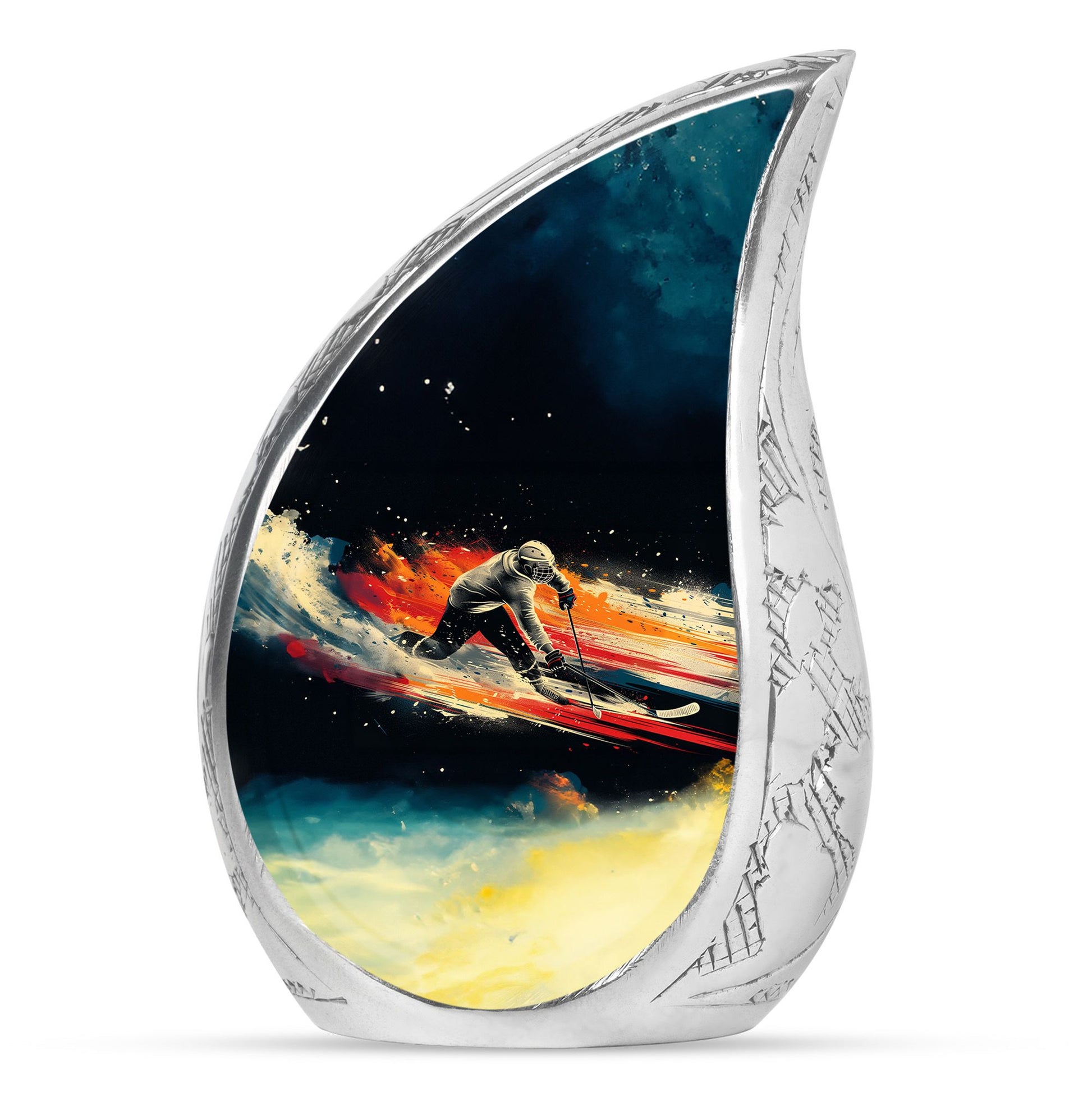 Ice Hockey Theme 3 Inch Keepsake