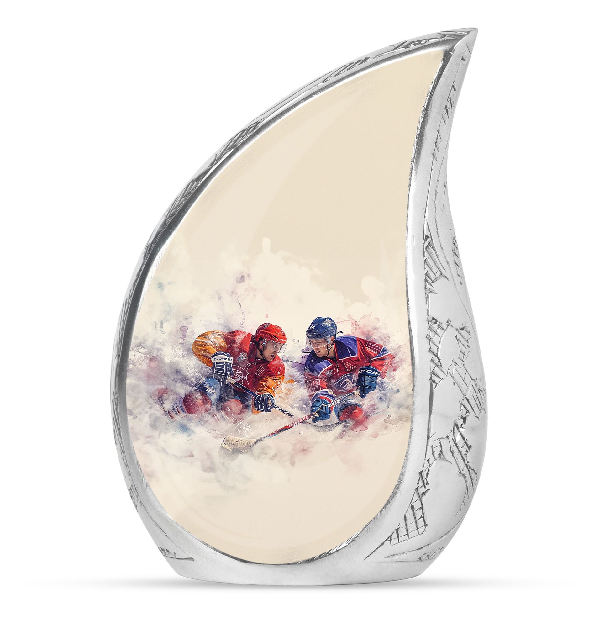 Ice Hockey Theme 3 Inch Keepsake