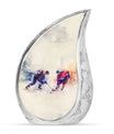 Ice Hockey Cremation Urn for Adult Ashes - Sports Cremation Keepsake Urn