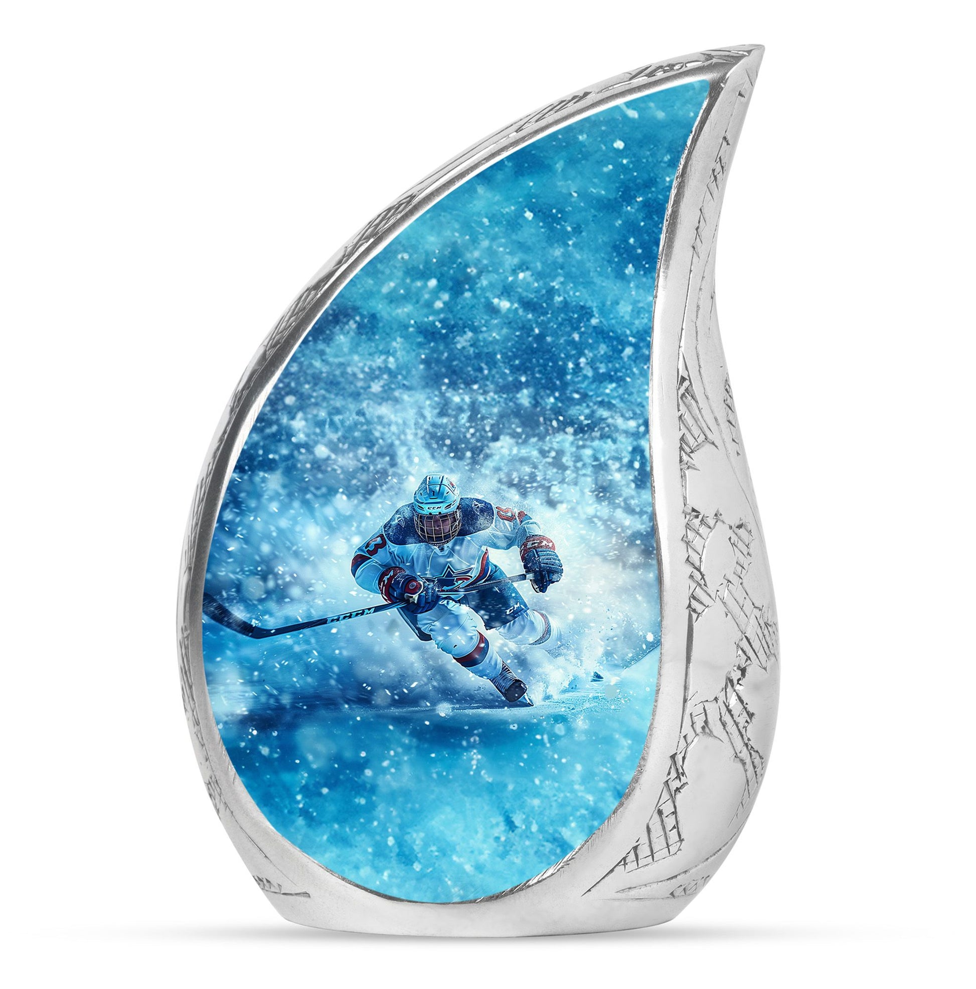 Ice Hockey Theme 3 Inch Keepsake