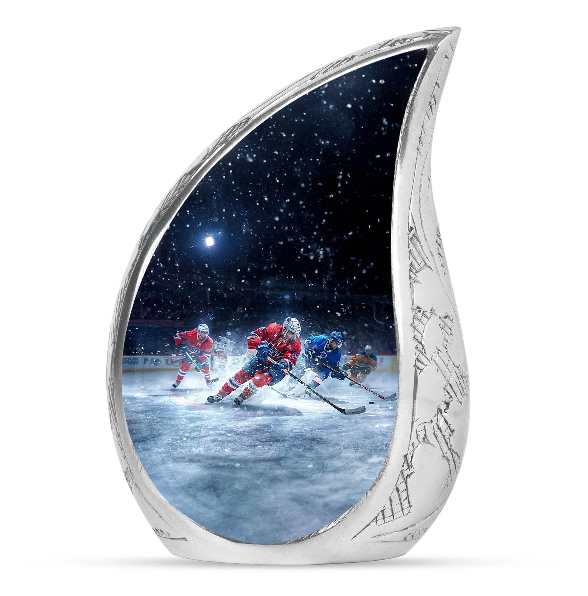 Ice Hockey Theme 3 Inch Keepsake