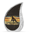 Ice Hockey Theme Large Urn 10 Inch