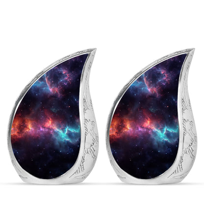 Nebula Galaxy Theme 3 Inch Keepsake Pack of 2