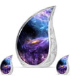 Nebula Galaxy Theme Large Urn With 2 Keepsake Urn