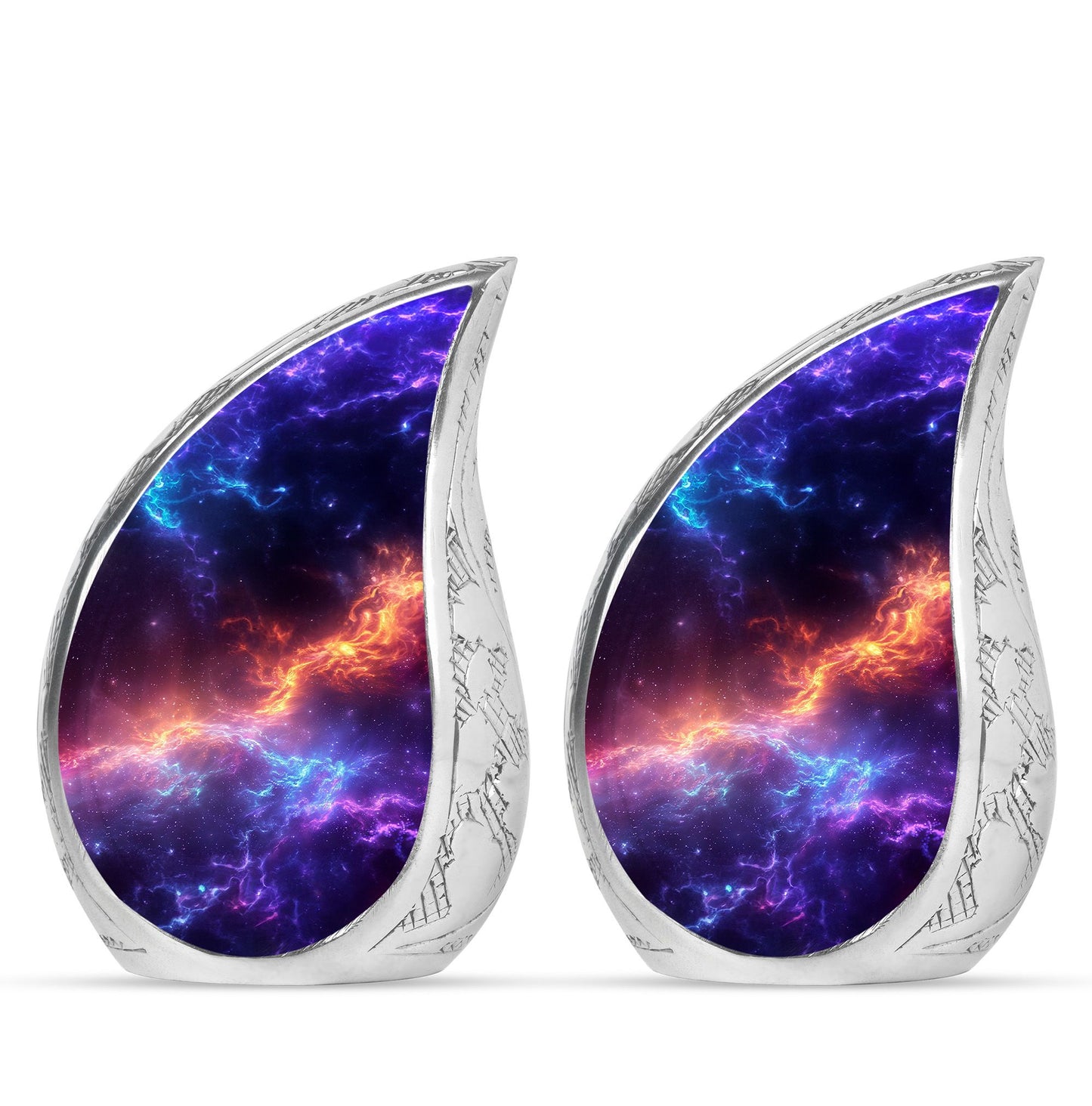 Nebula Galaxy Theme 3 Inch Keepsake Pack of 2
