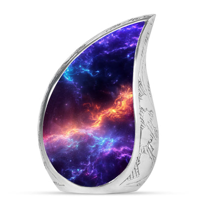 Nebula Galaxy Theme Large Urn 10 Inch