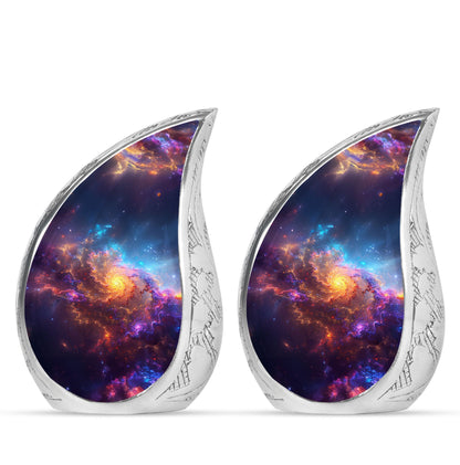 Nebula Galaxy Theme 3 Inch Keepsake Pack of 2