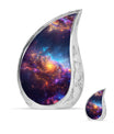 Nebula Galaxy Theme Large Urn With 1 Keepsake Urn