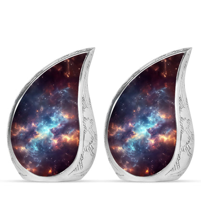 Nebula Galaxy Theme 3 Inch Keepsake Pack of 2