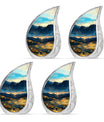 Starry Night Theme 3 Inch Keepsake Pack of 4