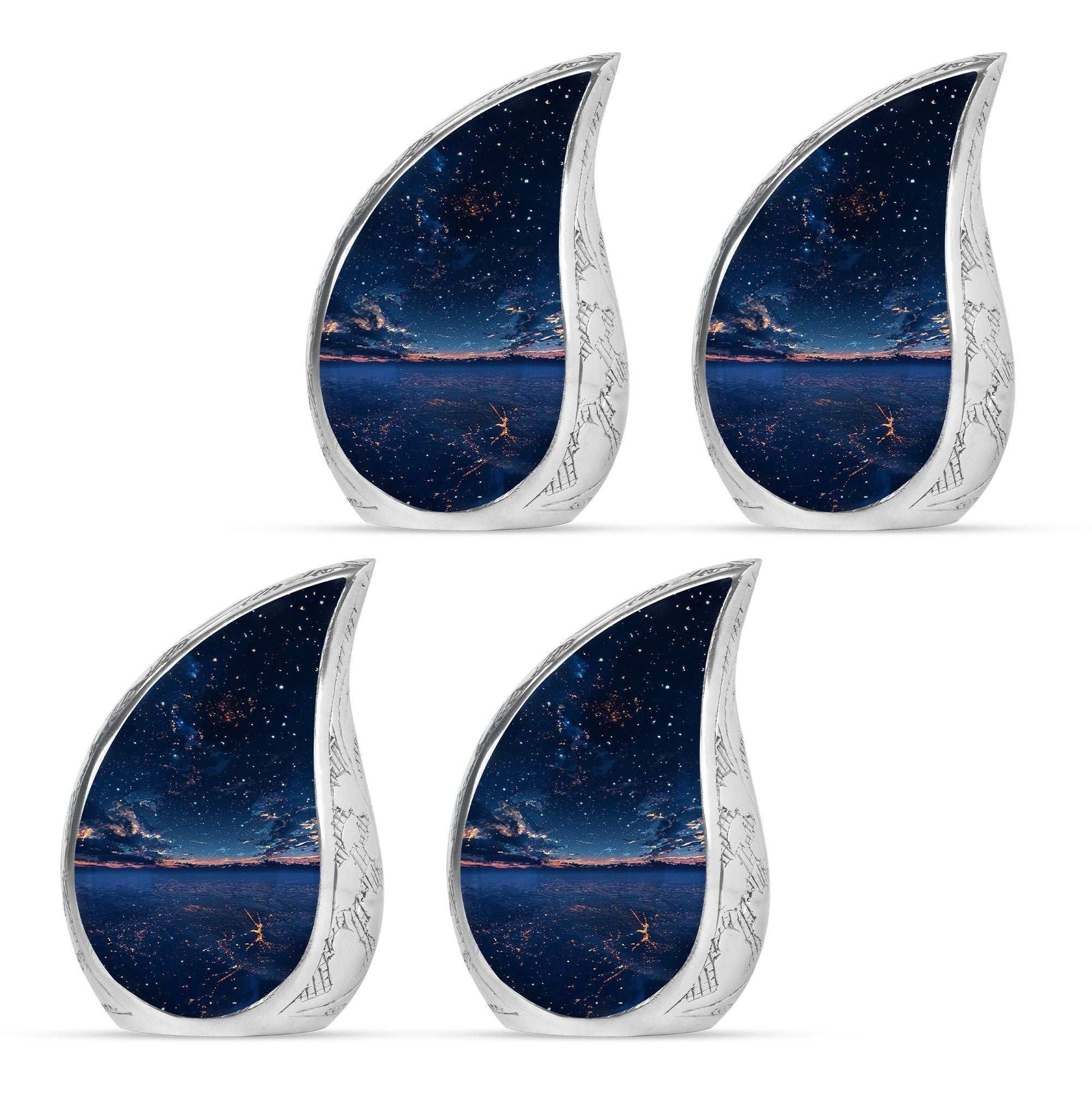 Starry Night Theme 3 Inch Keepsake Pack of 4