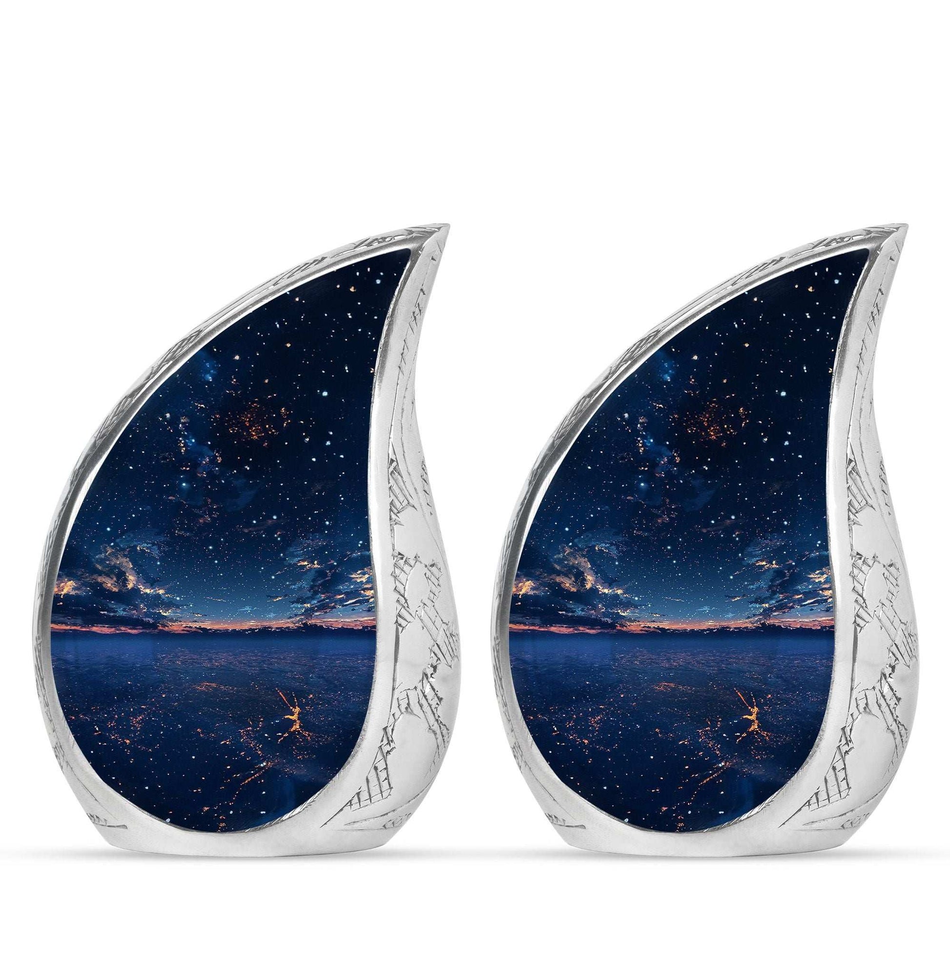 Starry Night Theme 3 Inch Keepsake Pack of 2