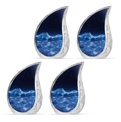 Starry Night Theme 3 Inch Keepsake Pack of 4