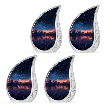 Starry Night Theme 3 Inch Keepsake Pack of 4