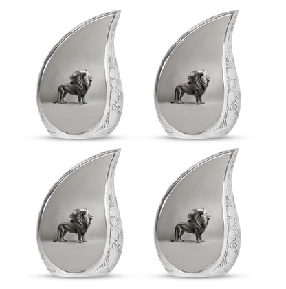 Lion Theme 3 Inch Keepsake Pack of 4