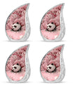 Panda Theme 3 Inch Keepsake Pack of 4